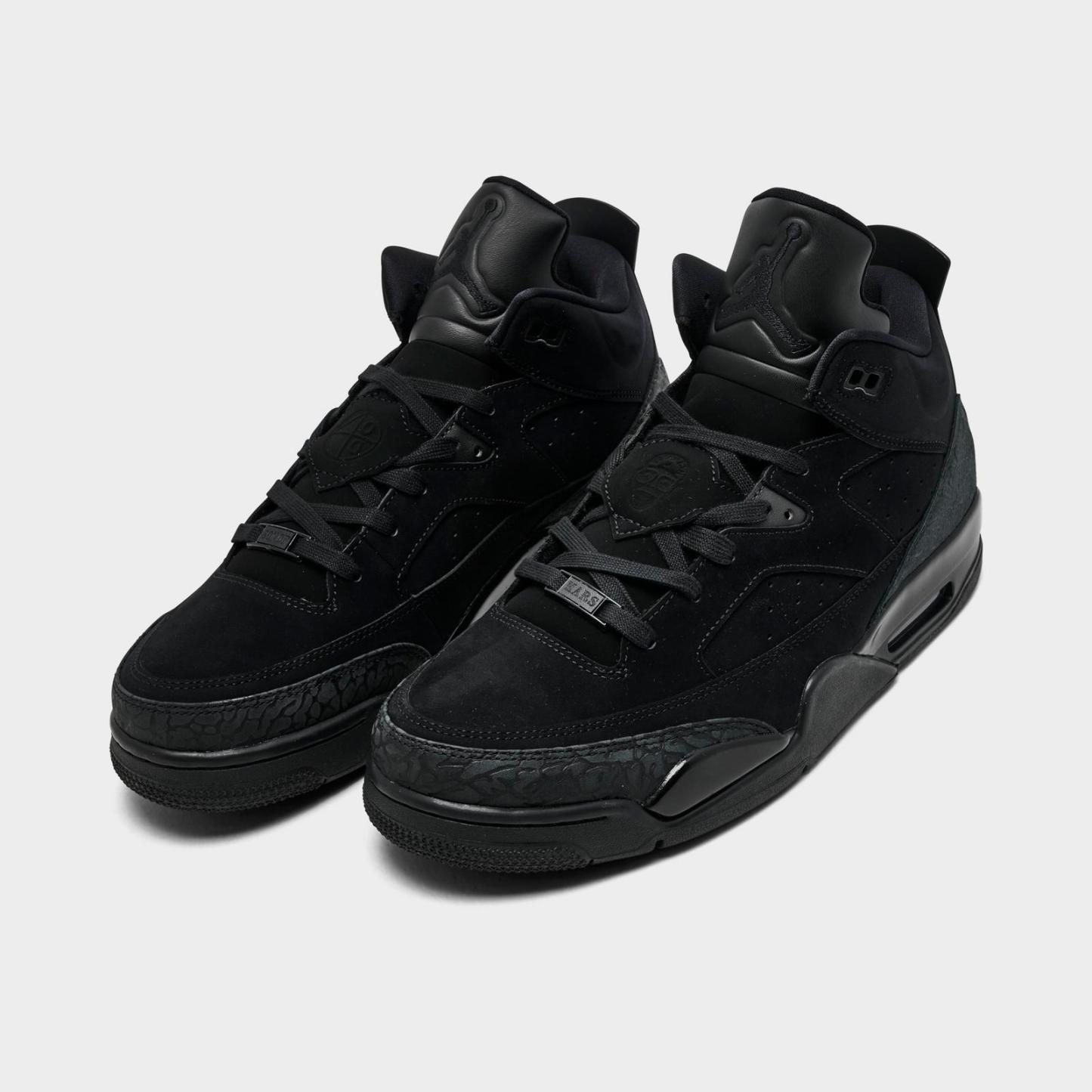 Men's Air Jordan Son of Mars Low Casual Shoes - Black/Black/Dark Smoke Grey - view 2