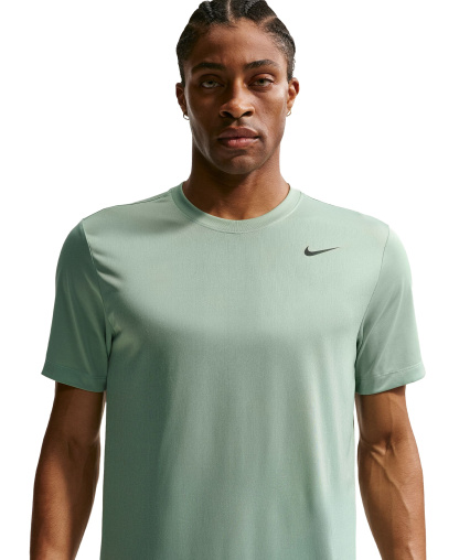 Nike Men's Dri-FIT Legend Fitness Logo T-Shirt - Steam