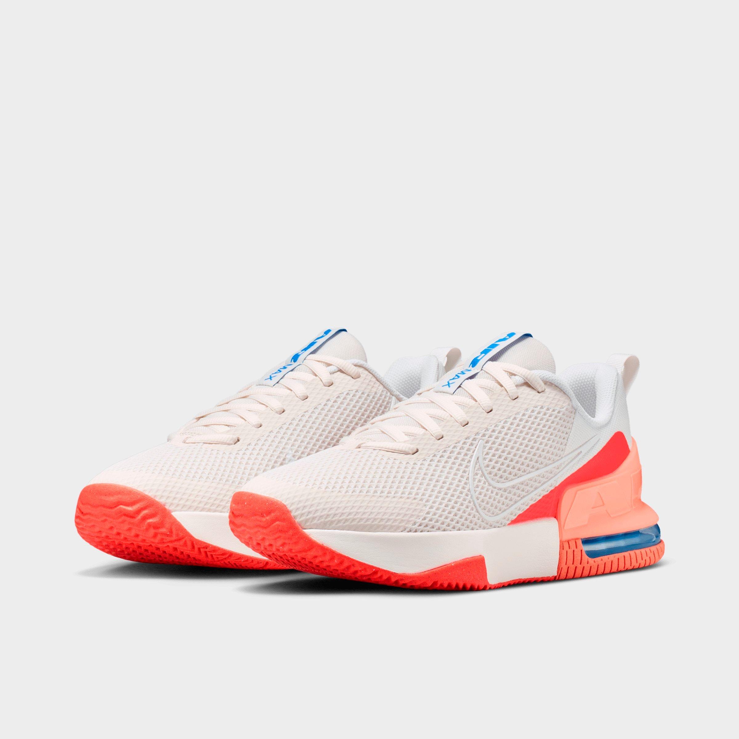 Men's Nithtke Air Max Alpha Trainer 6 Training Shoes - Part 2 - Phantom/Orange Pulse/Summit White/White - Both shoes facing left