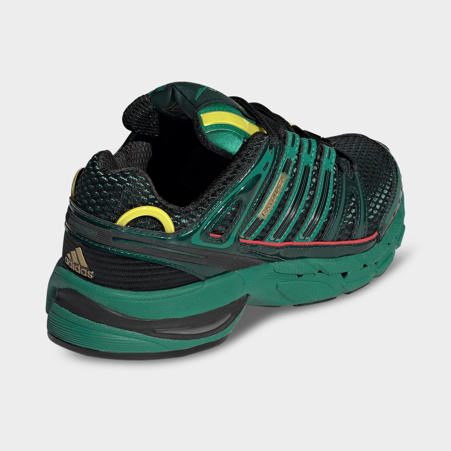 Girls' Big Kids' adidas x Liberty London Adistar Control 5 Casual Shoes - Collegiate Green/Core Black/Collegiate Green - Back view
