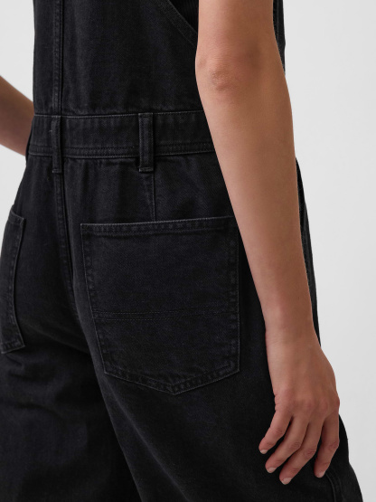 Loose Overalls - Black wash
