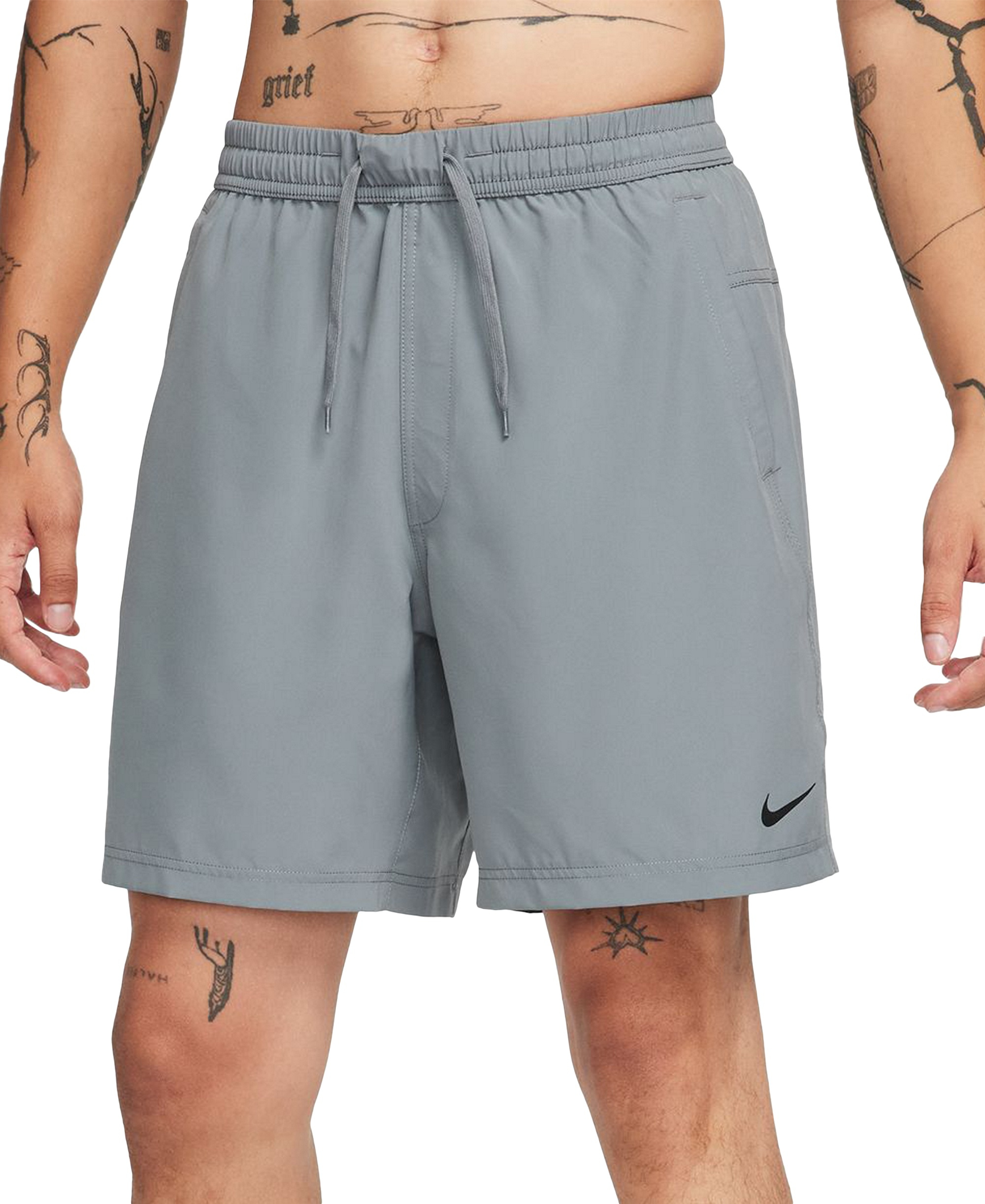 Nike Men's Form Dri-FIT Unlined Versatile 7" Shorts - Smoke Gray