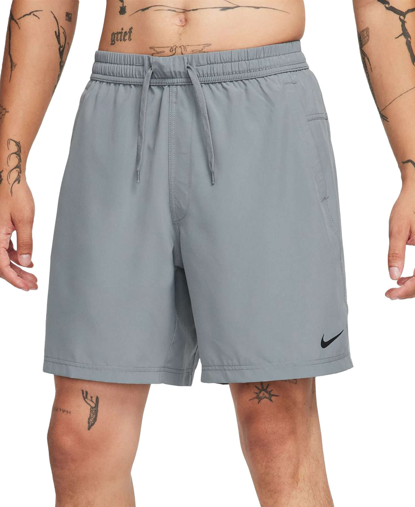 Nike Men's Form Dri-FIT Unlined Versatile 7" Shorts - Smoke Gray
