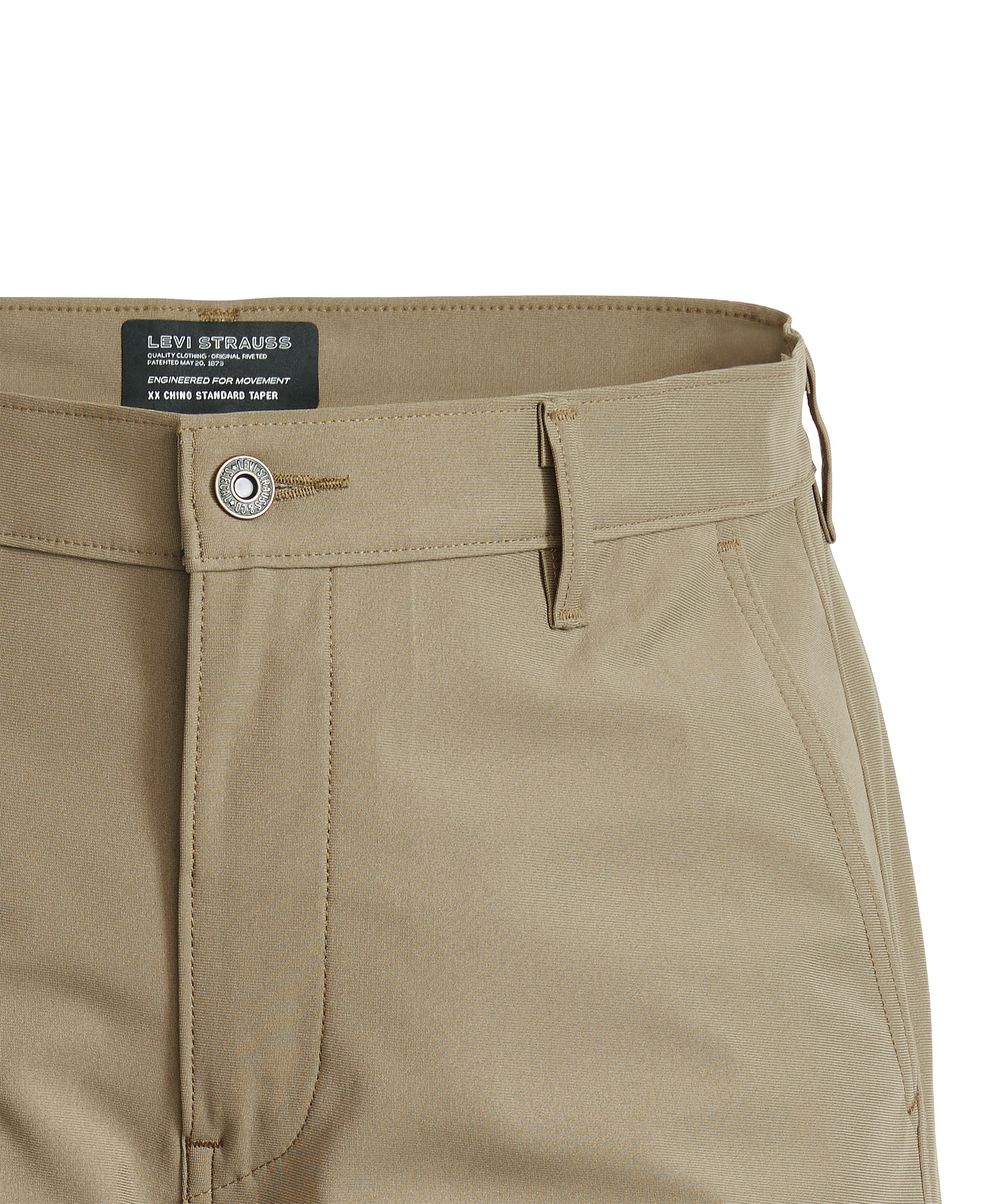 Levi's Men's XX Standard Tapered Fit Flex-Tech Chino Pants - Taupe