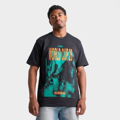 Men's adidas FIFA World Cup 26 Tour Graphic T-Shirt - Black - view 1