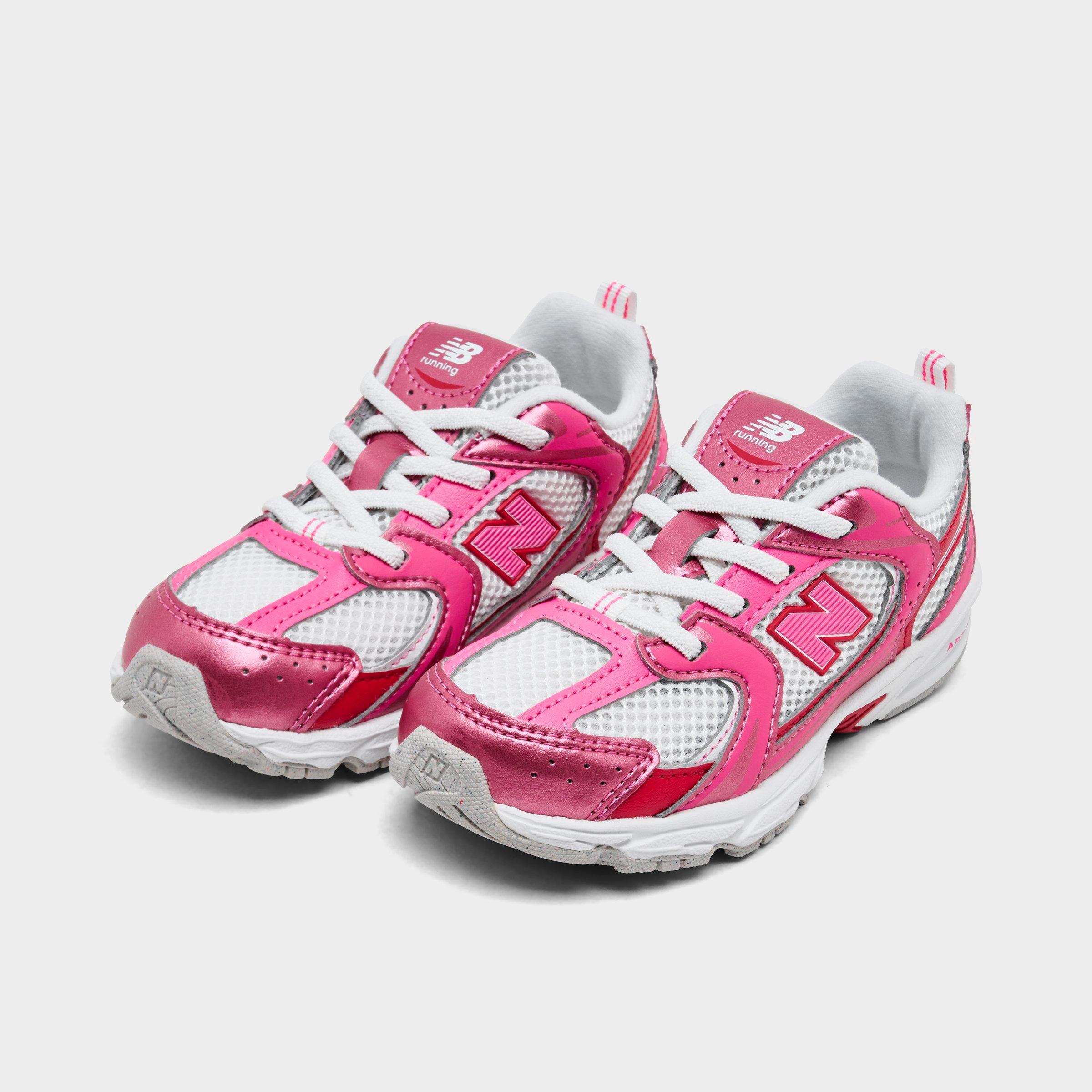 Kids' Toddler New Balance 530 Casual Shoes - Pink Satin/Shadow Red - view 2