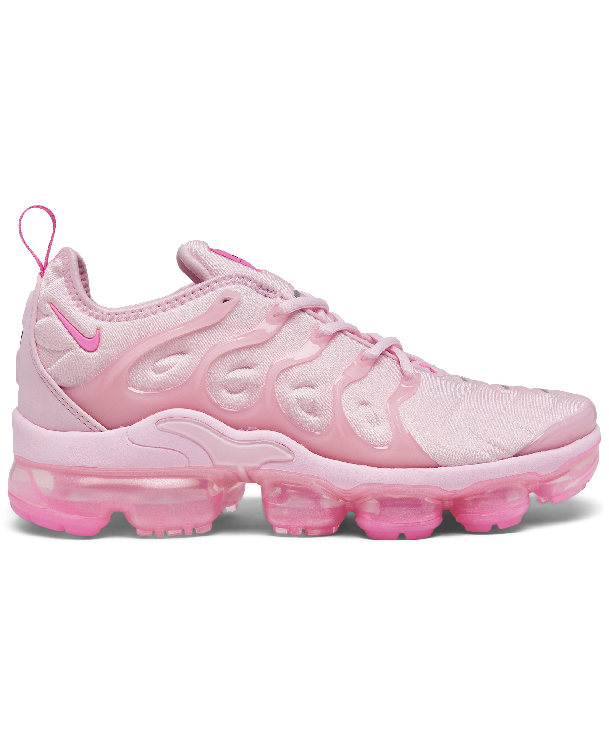 Nike Women's Air VaporMax Plus Running Sneakers from Finish Line - Pink Foam