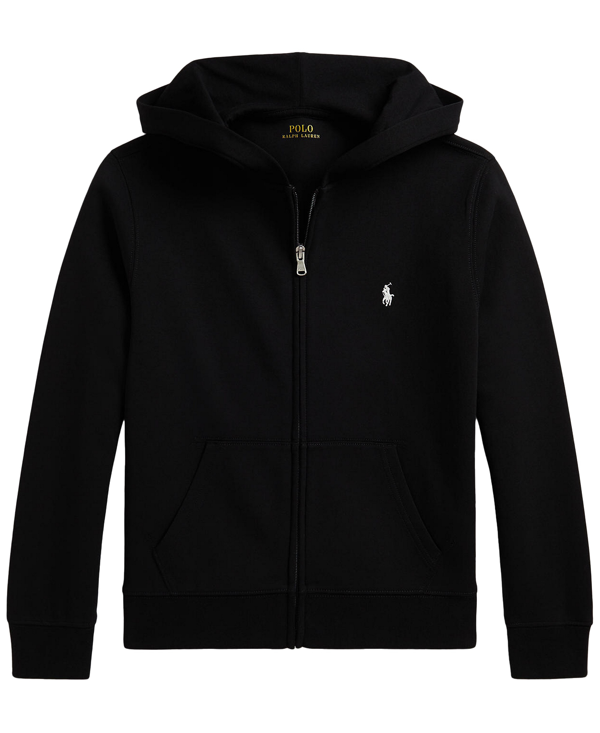 Polo Ralph Lauren Boys' 8-20 Double-Knit Full-Zip Hoodie - Polo Black