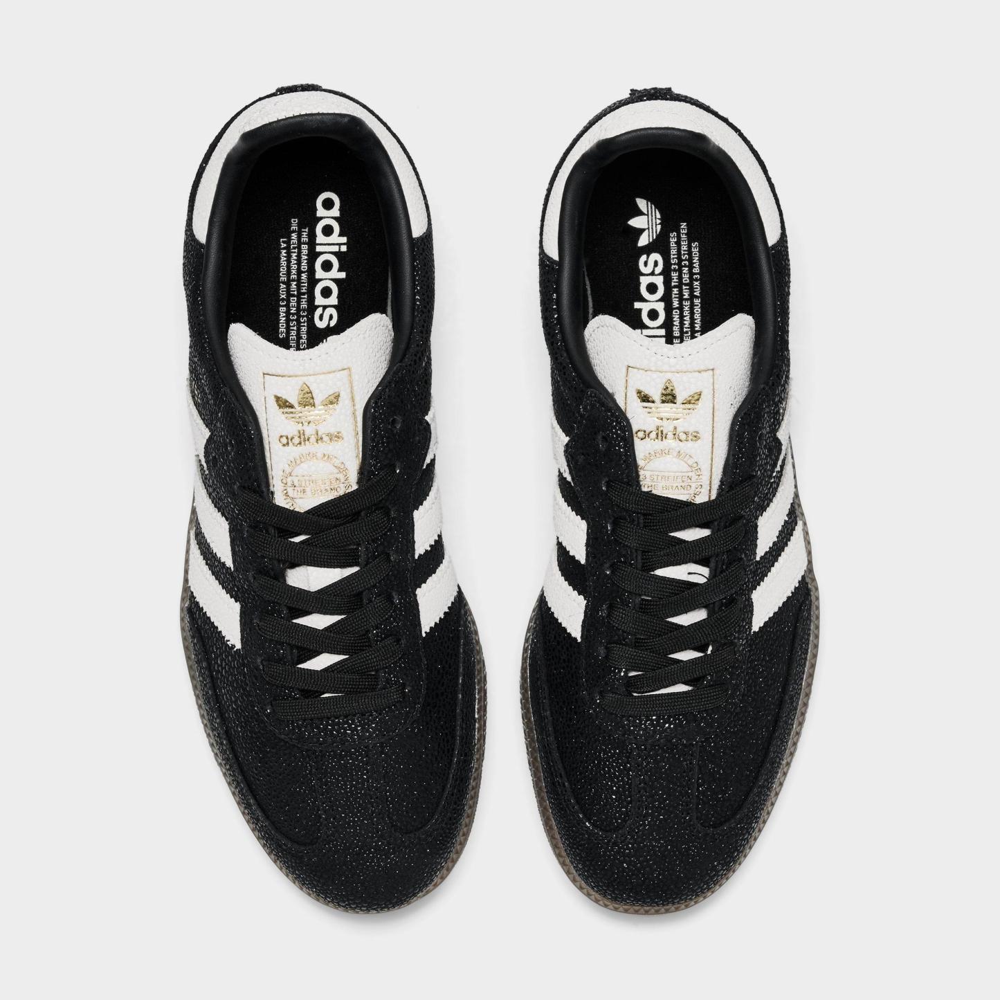 Women's adidas Originals Samba OG Casual Shoes - Part 6 - Core Black/Cloud White/Gum - Top view