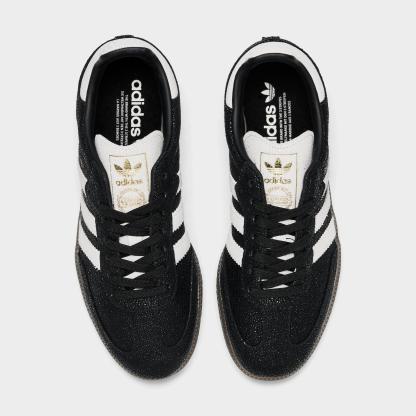 Women's adidas Originals Samba OG Casual Shoes - Part 6 - Core Black/Cloud White/Gum - Top view