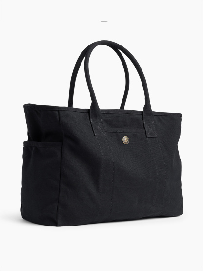 Mini Canvas Favorite Tote - Black