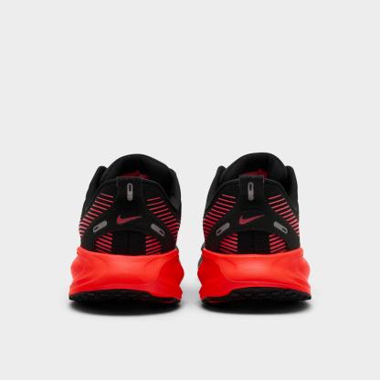 Big Kids' Nithtke Vomero 18 Running Shoes - Part 1 - Black/University Red/Anthracite/Bright Crimson - Back view