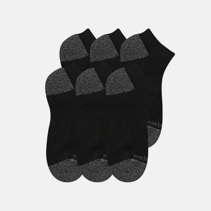 New Balance Active No Show Socks 6 Pack, LAS65204BK