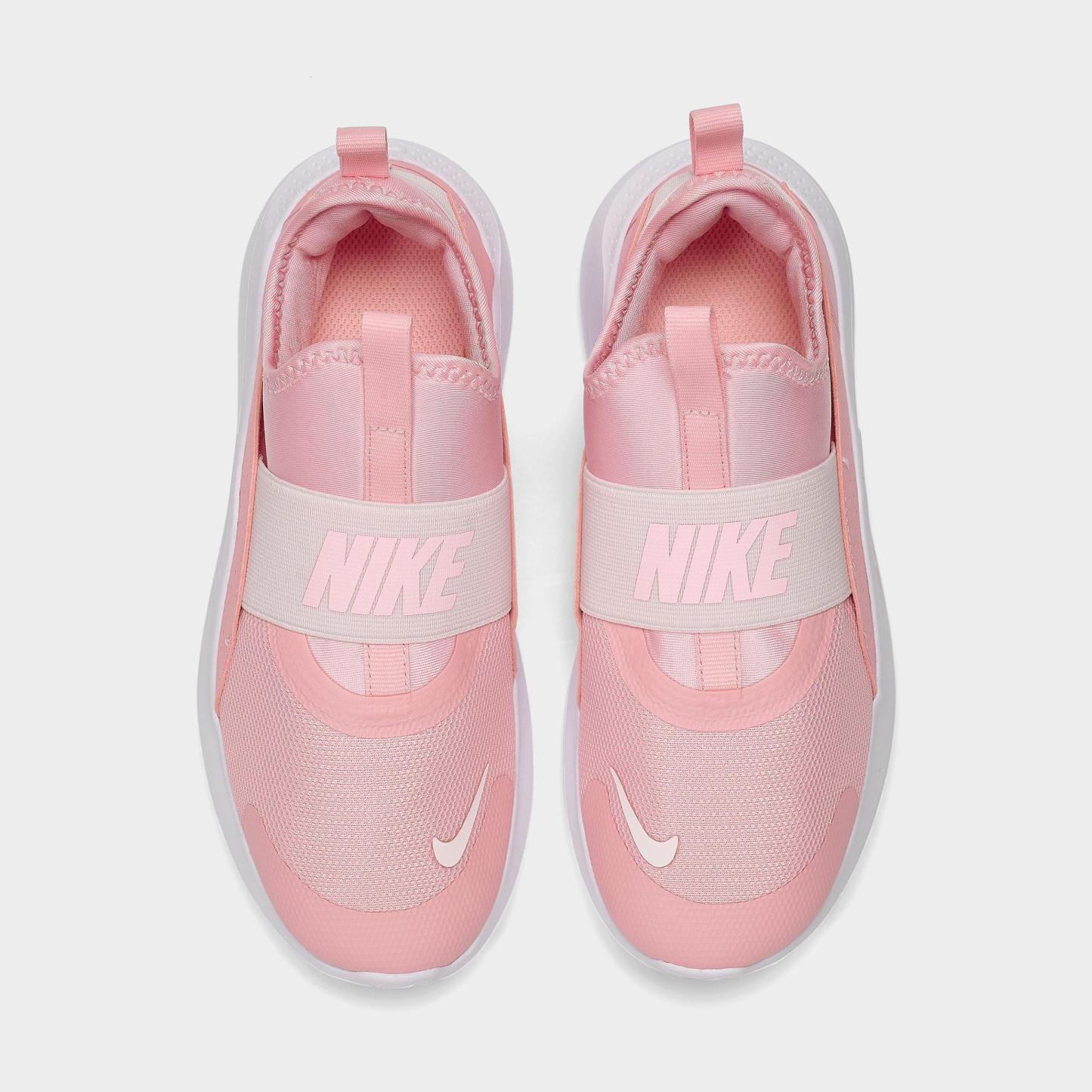 Little Kids' Nithtke Flex Runner 4 Running Shoes - Medium Soft Pink/Pink Foam/White/Medium Soft Pink - Top view