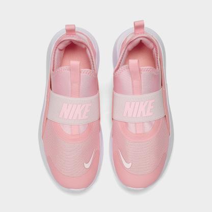 Little Kids' Nithtke Flex Runner 4 Running Shoes - Medium Soft Pink/Pink Foam/White/Medium Soft Pink - Top view