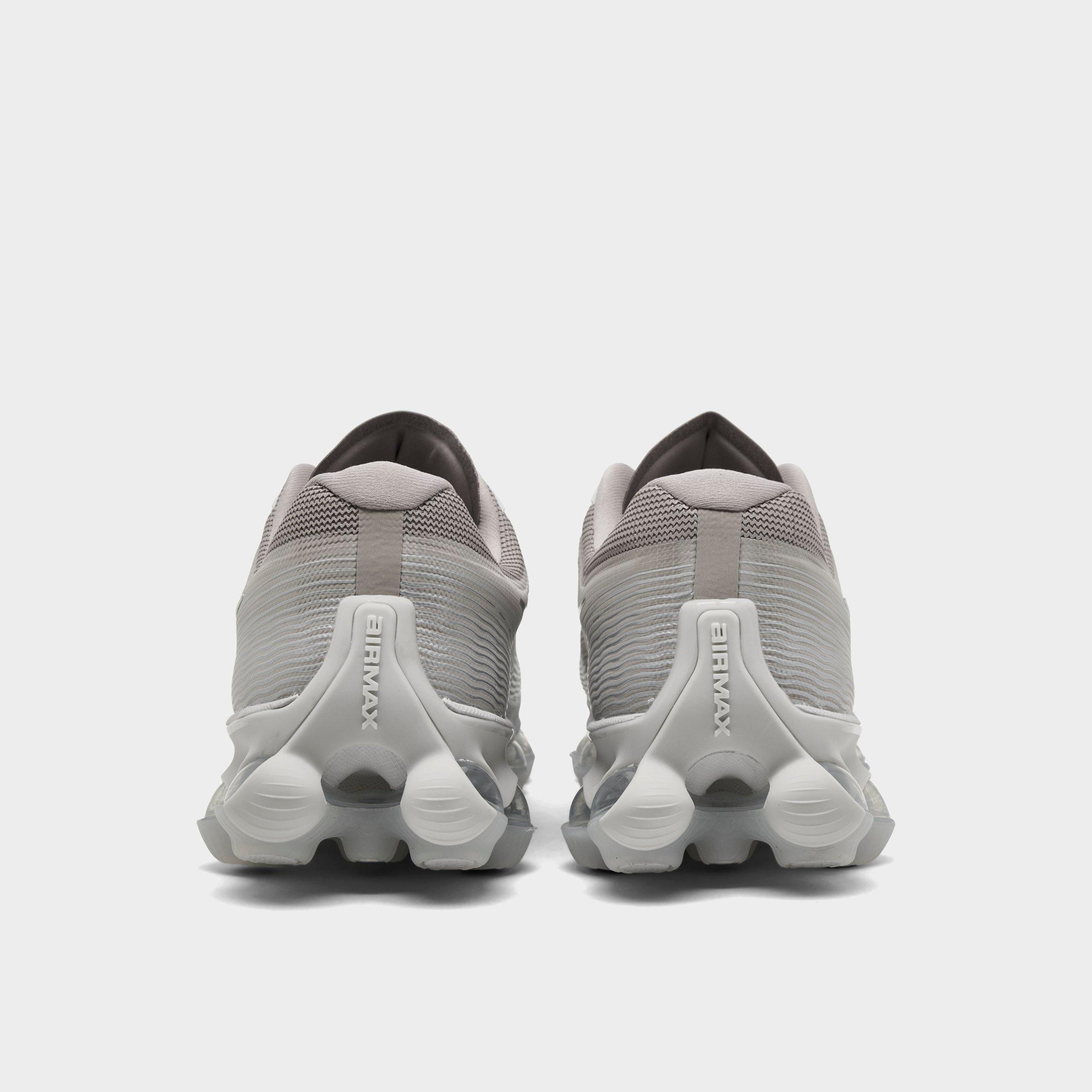 Big Kids' Nithtke Air Liquid Max Casual Shoes - Moon Particle/Metallic Silver/Vast Grey - Back view