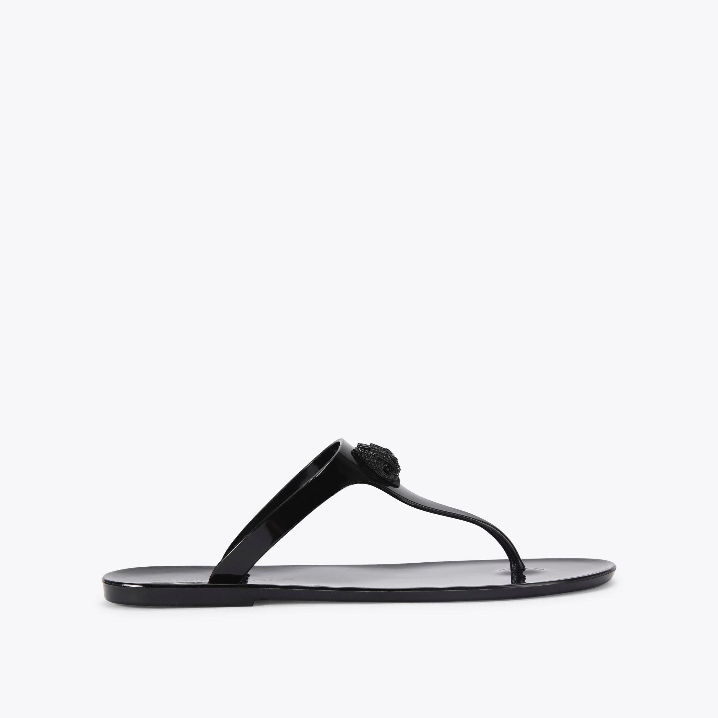 Kurt Geiger London Maddison T-bar Drench Sandal - Black