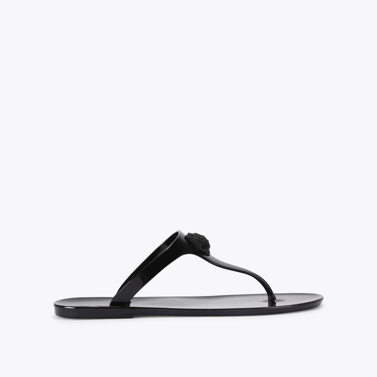 Kurt Geiger London Maddison T-bar Drench Sandal - Black