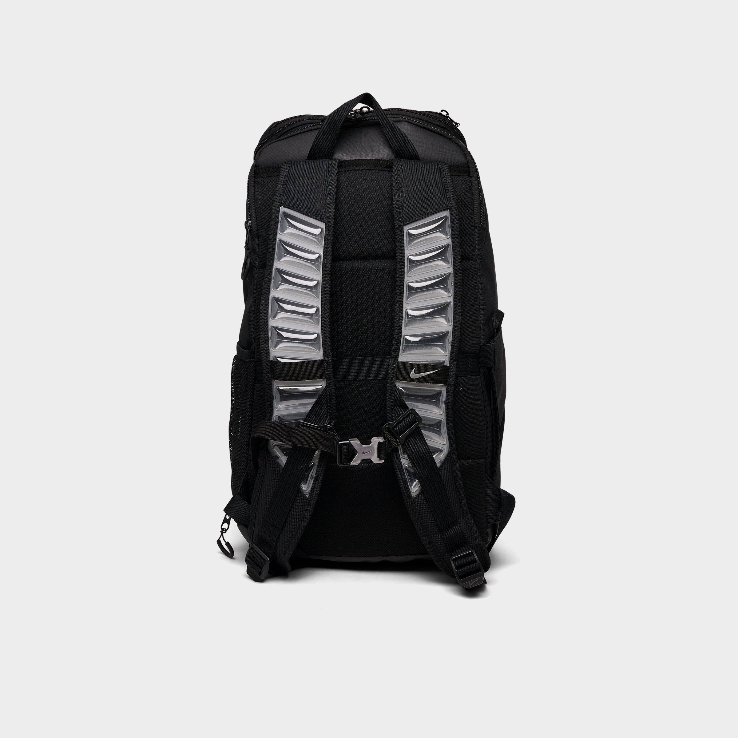 Nithtke Varsity Hoops Elite Backpack (32L) - Black/Black/Metallic Silver