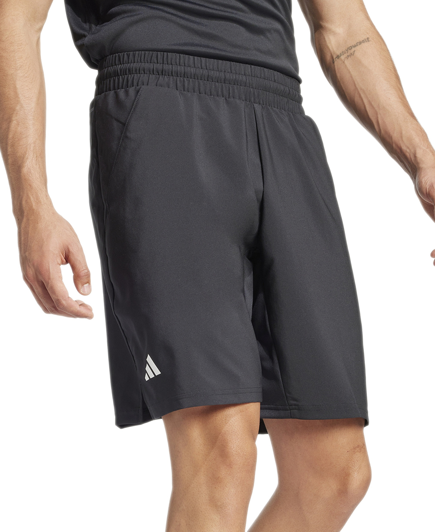 adidas Men's Club Tennis Climacool Three-Stripes 7" Shorts - Black