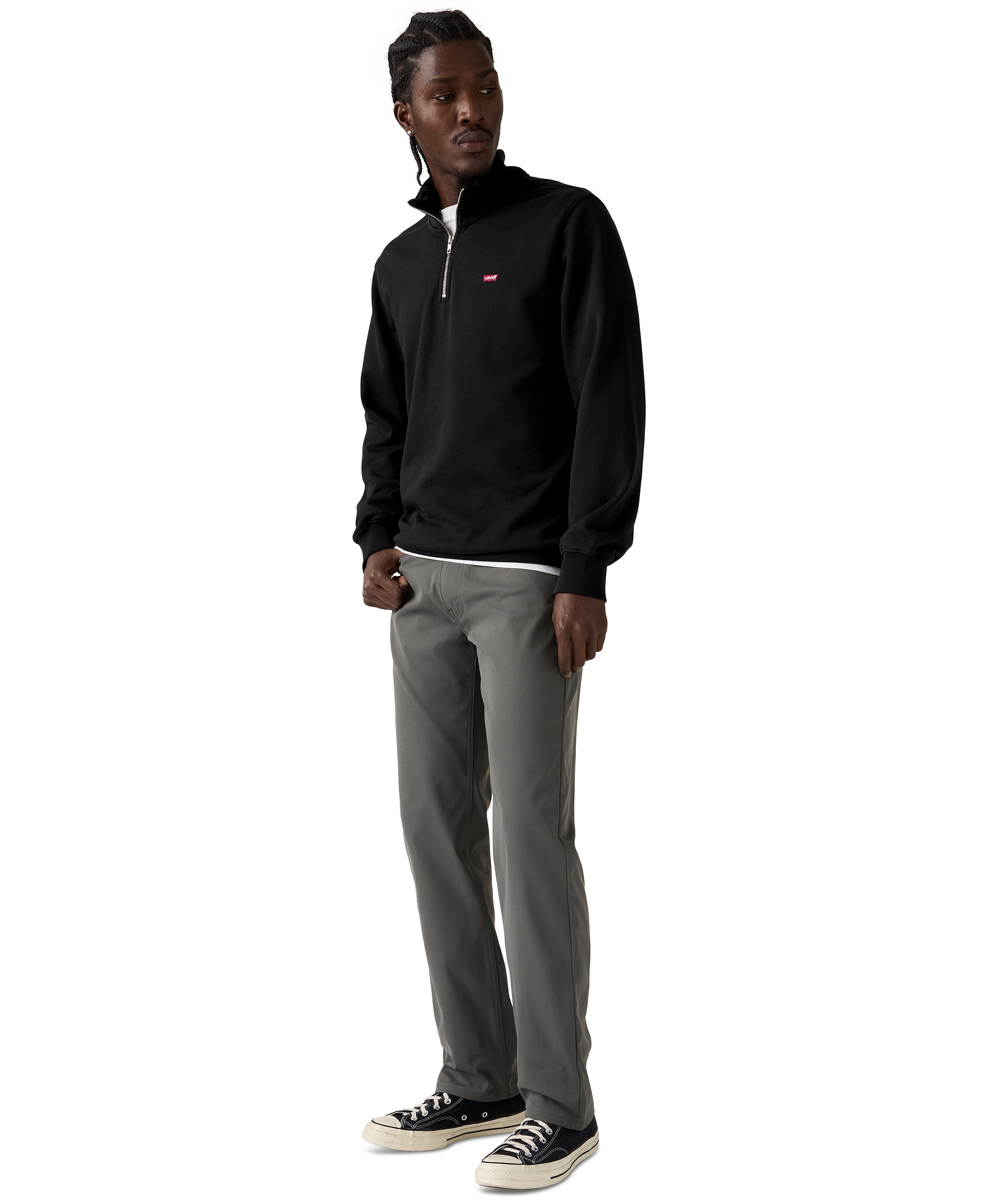 Levi's Men's 514™ Straight Tech Pants - Gray Ore