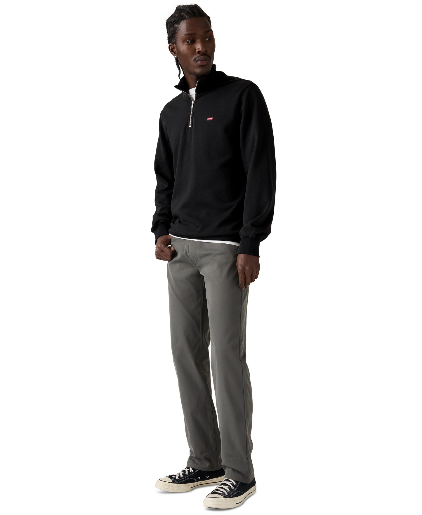 Levi's Men's 514™ Straight Tech Pants - Gray Ore