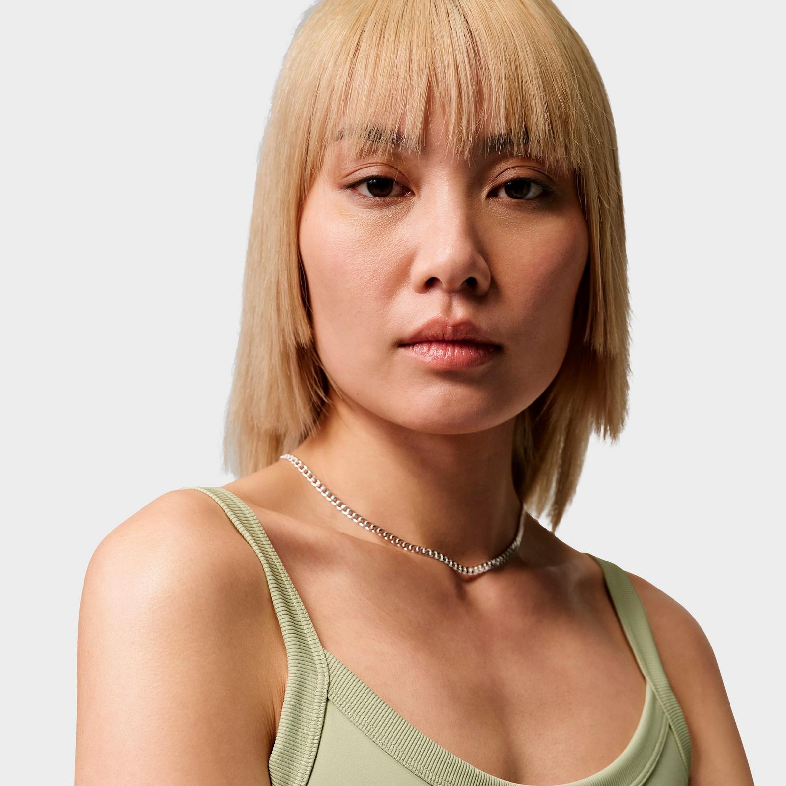 Women's Jordan Brooklyn Essentials Tank Bodysuit - Olive Aura/White - view 4