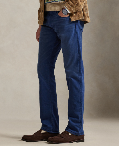 Polo Ralph Lauren Men's Varick Slim Straight Stretch Jeans - Hdn Light Navy