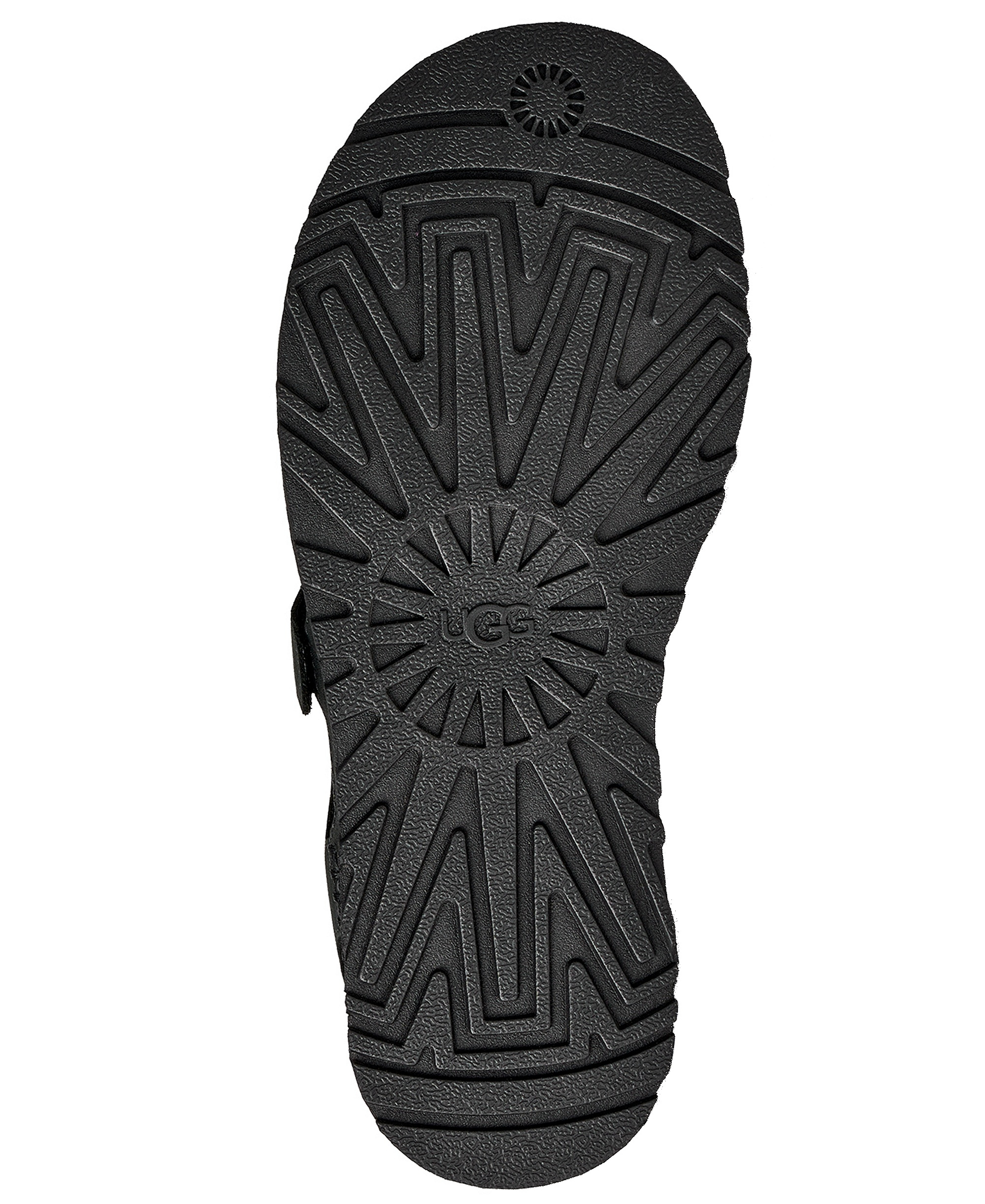 UGG® Women's GoldenGaze Open Toe Flat Sandals - Black