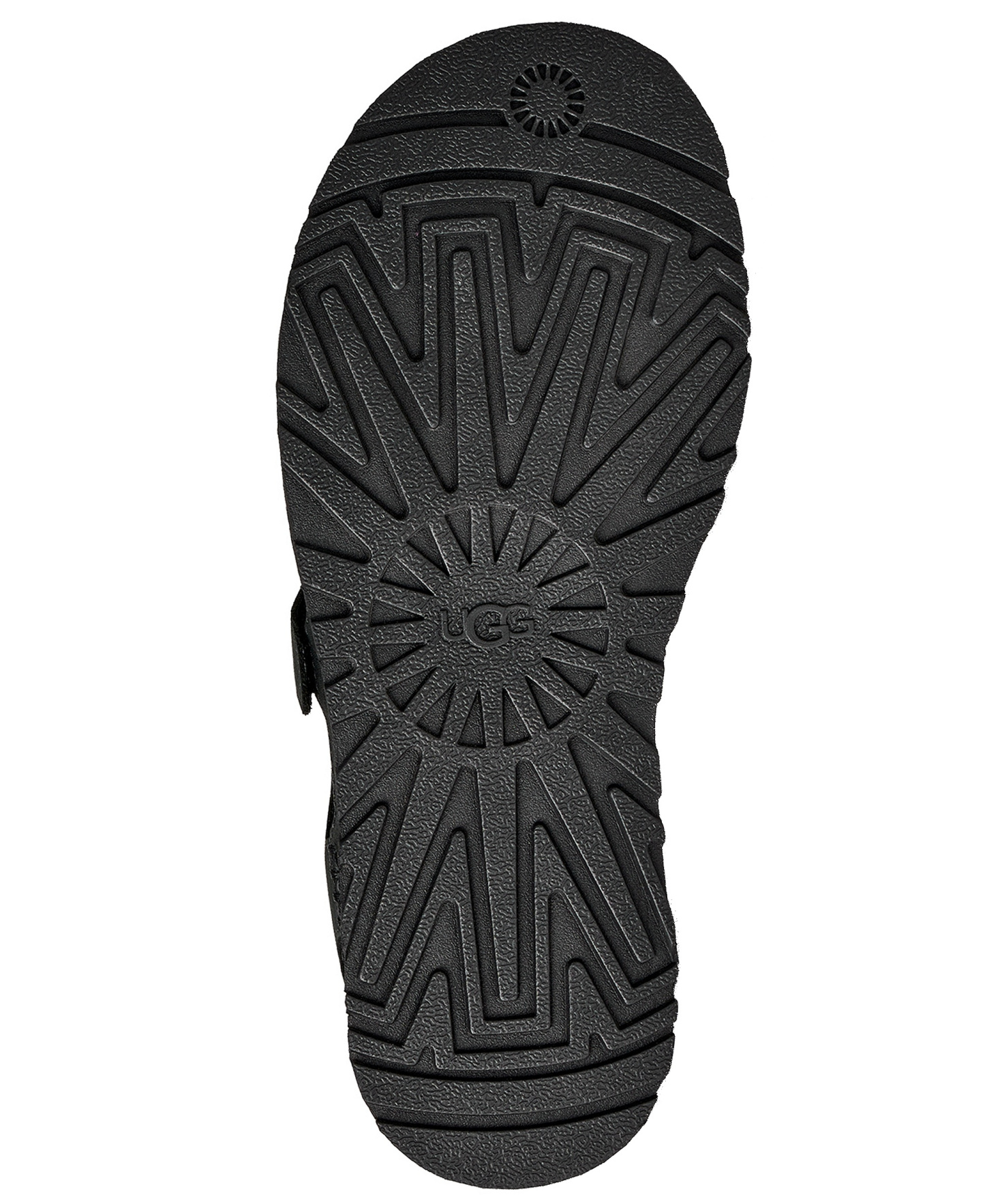 UGG® Women's GoldenGaze Open Toe Flat Sandals - Black