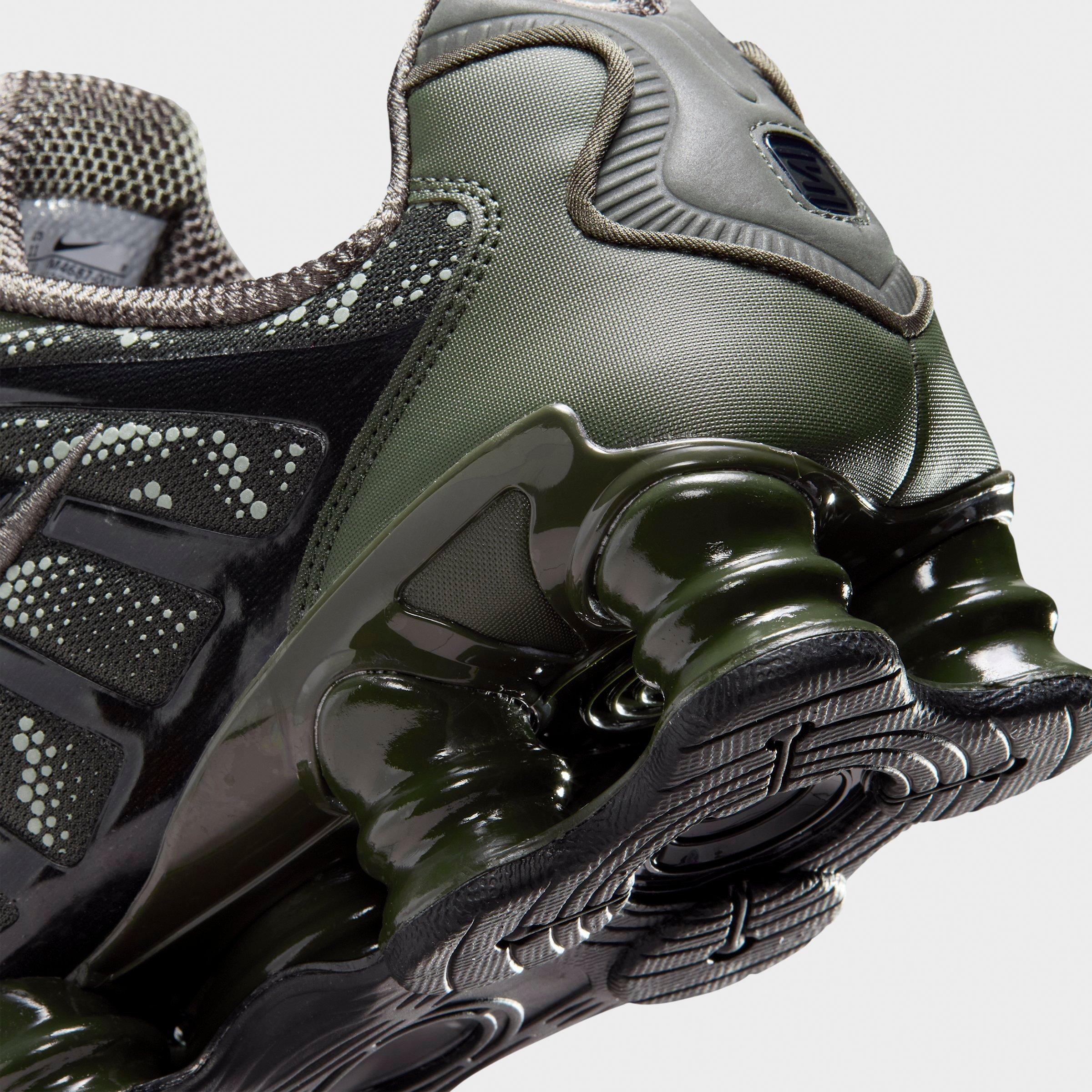 Men's Nithtke Shox TL Casual Shoes - Part 2 - Newsprint/Black/Newsprint - Detail shot