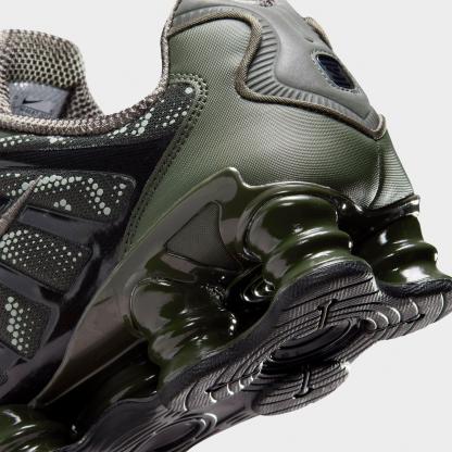 Men's Nithtke Shox TL Casual Shoes - Part 2 - Newsprint/Black/Newsprint - Detail shot