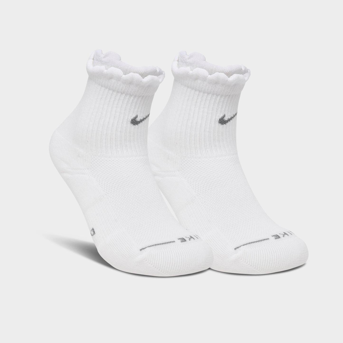 Women's Nithtke Everyday Elevated Mid-Crew Socks (2-Pack) - White