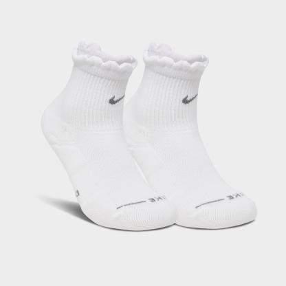 Women's Nithtke Everyday Elevated Mid-Crew Socks (2-Pack) - White