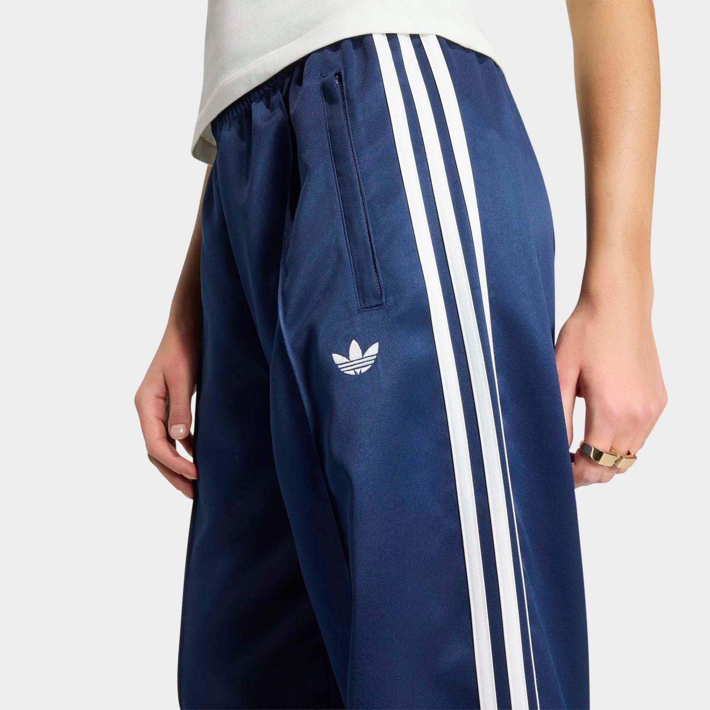 Women's adidas Originals Satin Superstar Loose Track Pants - Night Indigo/White