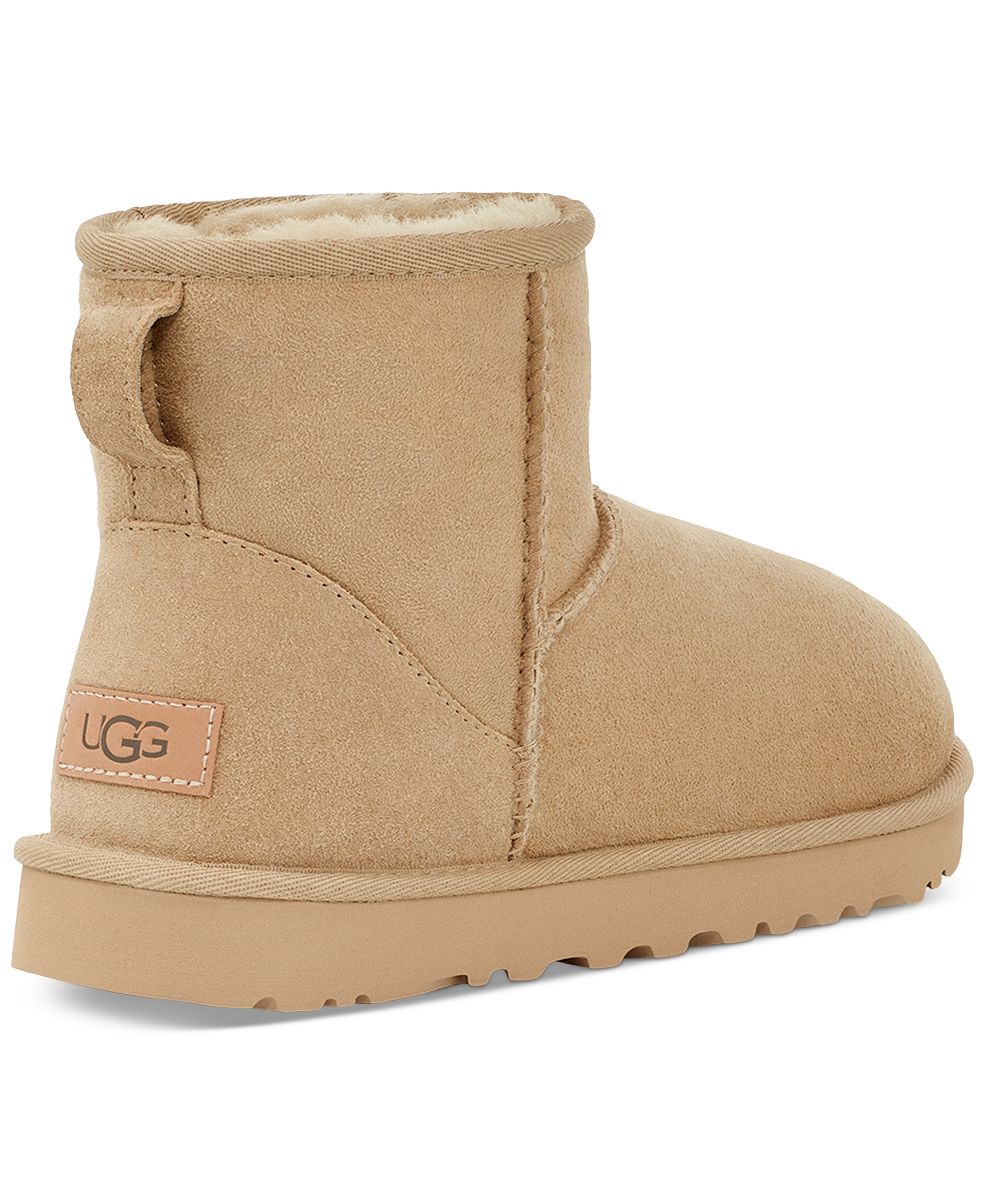 UGG® Women's Classic II Pull-On Mini Booties - Mustard Seed