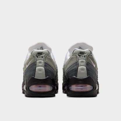 Women's Nike Air Max 95 Big Bubble Casual Shoes - Black/Pink Foam/White/Reflective Silver