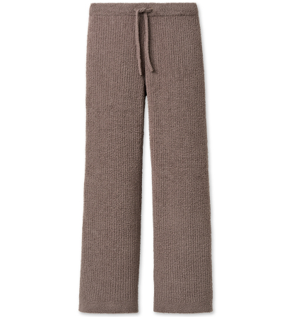 UGG® Women's Couria Straight-Leg Rib Mid-Rise Pants - Brown