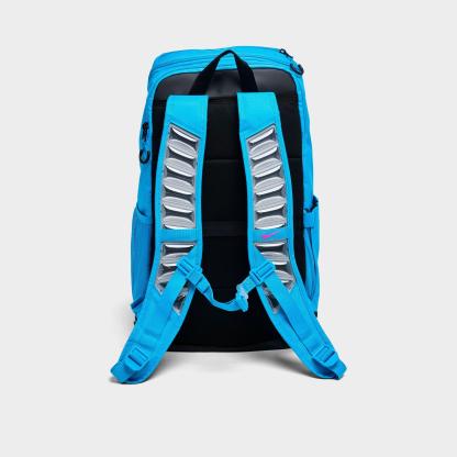 Nithtke Varsity Hoops Elite Backpack (32L) - Light Current Blue/Black/Laser Fuchsia