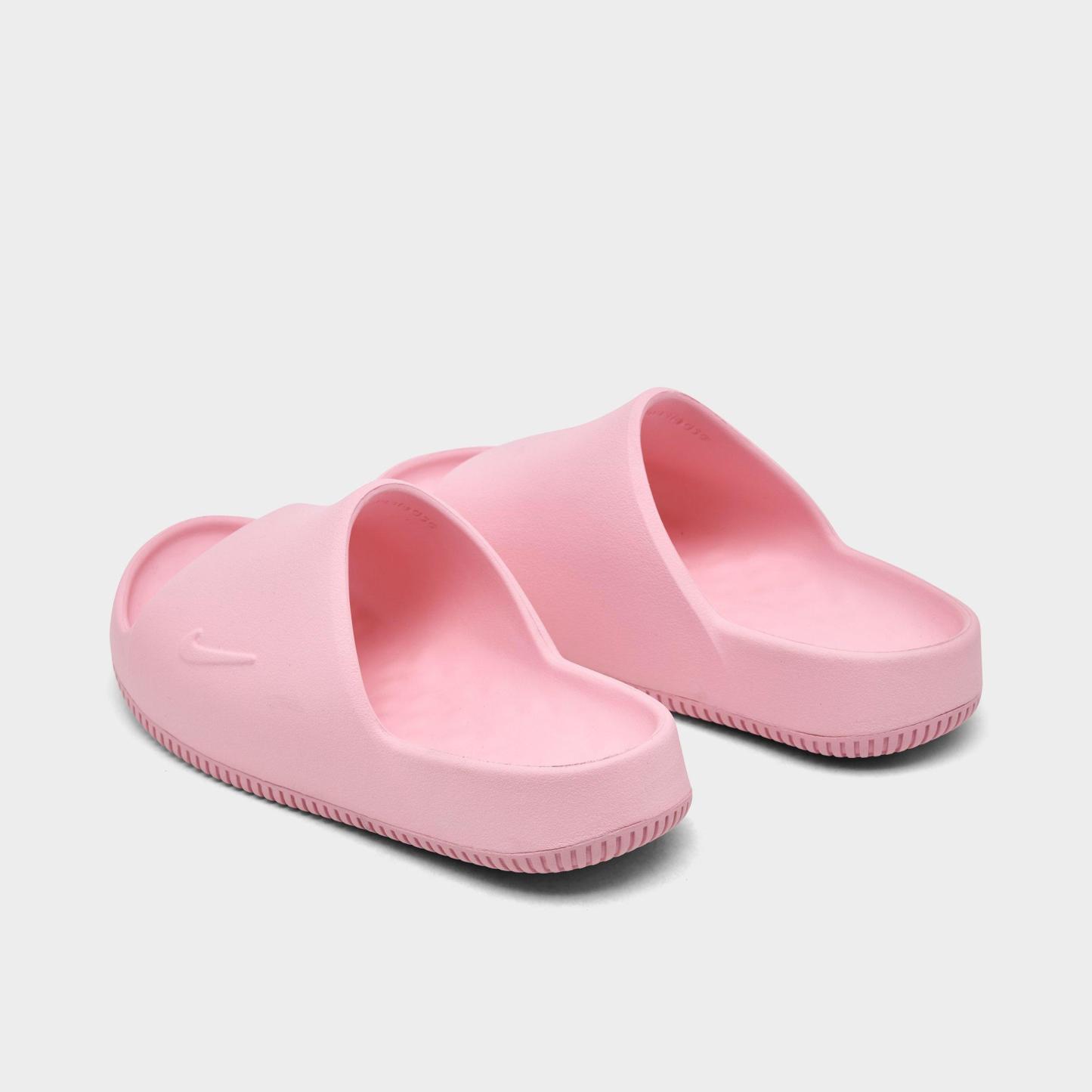 Big Kids' Nithtke Calm 2.0 Slide Sandals - Medium Soft Pink/Medium Soft Pink - Back view