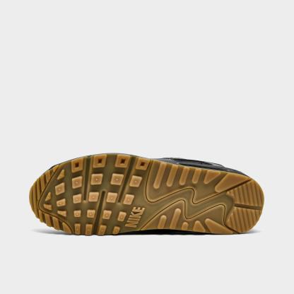 Men's Nithtke Air Max 90 Casual Shoes - Part 4 - Smoke Grey/Black/Anthracite - Bottom view