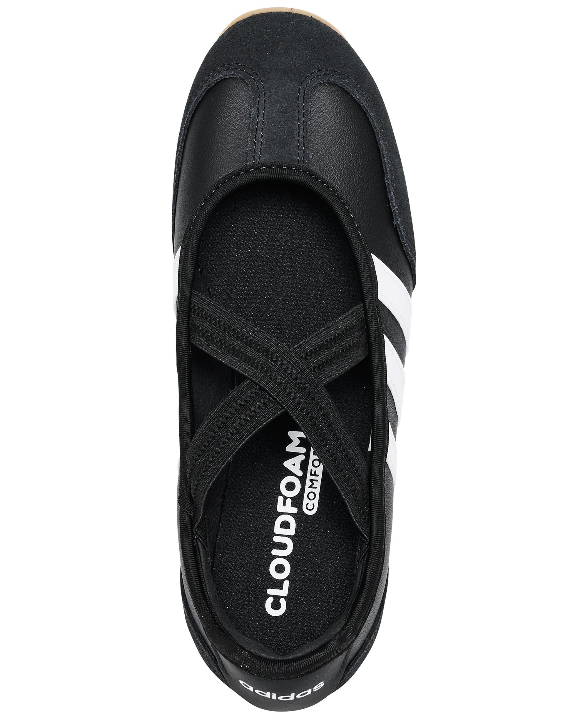 adidas Women's Barreda Mary Jane Lifestyle Sneakers from Finish Line - Core Black, White