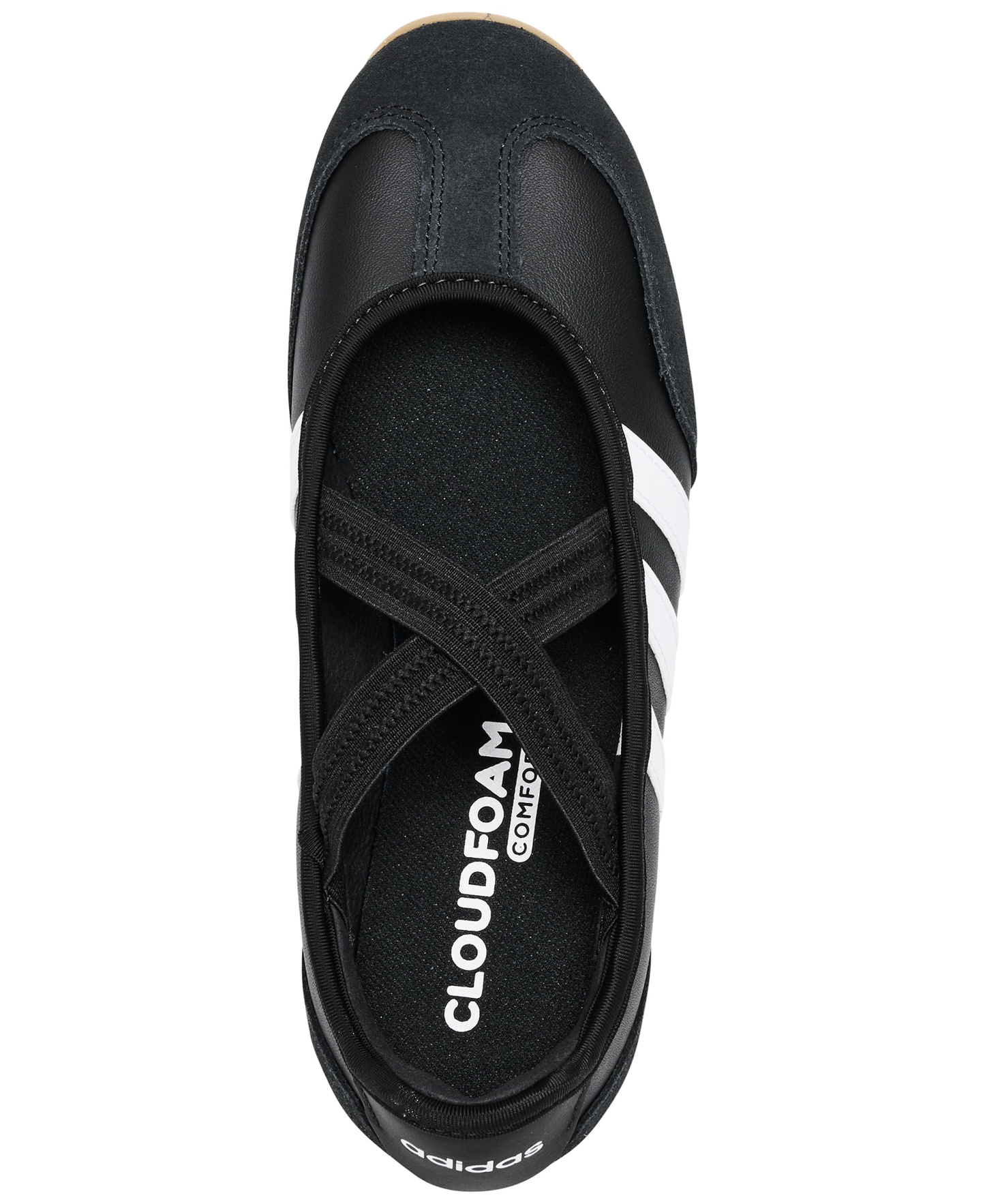 adidas Women's Barreda Mary Jane Lifestyle Sneakers from Finish Line - Core Black, White