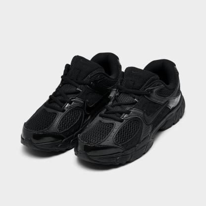 Big Kids' Nithtke V5 RNR Casual Shoes - Black/Black/Anthracite - Both shoes facing left