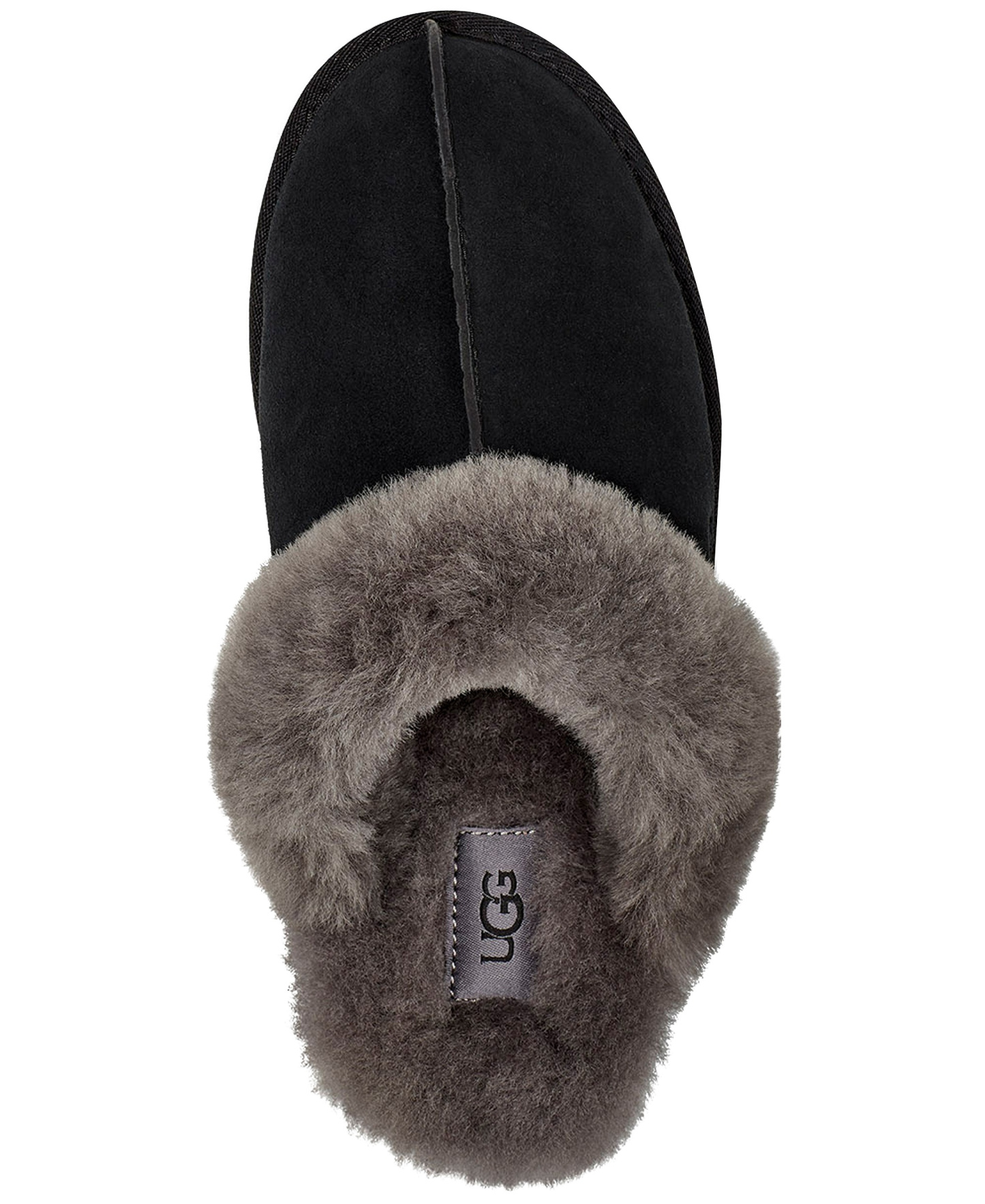 UGG® Women's Scuffette II Slip-On Slippers - Black/Gray