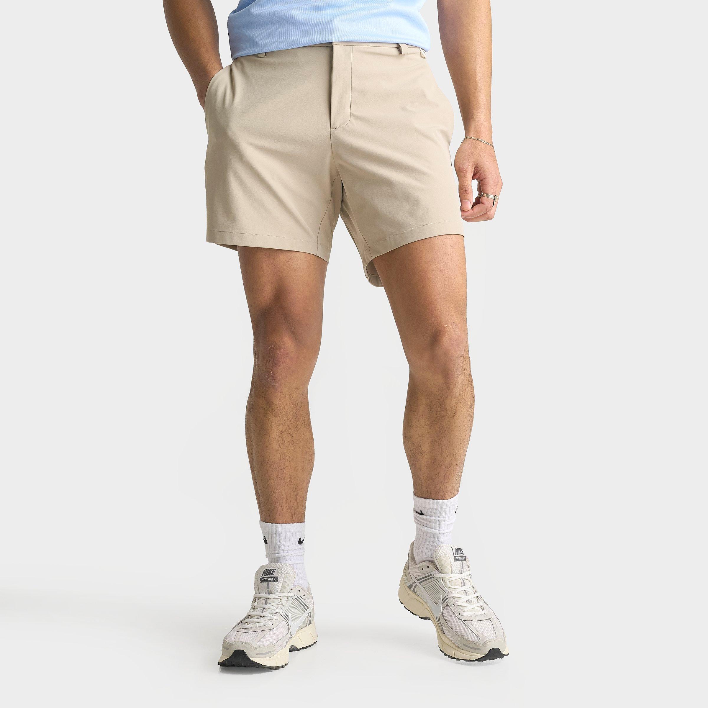 Men's Nithtke 24.7 PerfectStretch Dri-FIT 6" Shorts - Desert Khaki/Sail/Khaki