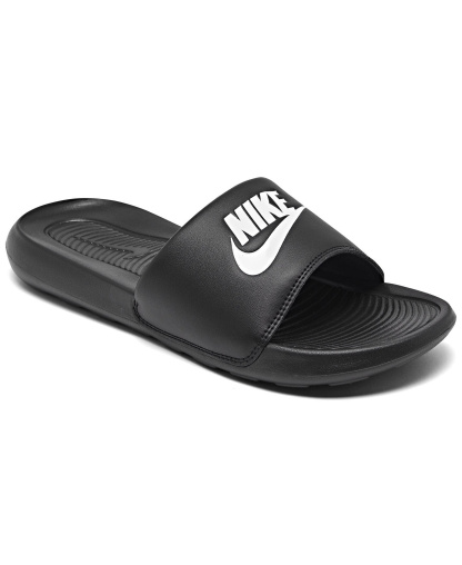 Nike Women's Victori One Slide Sandals from Finish Line - Black, White