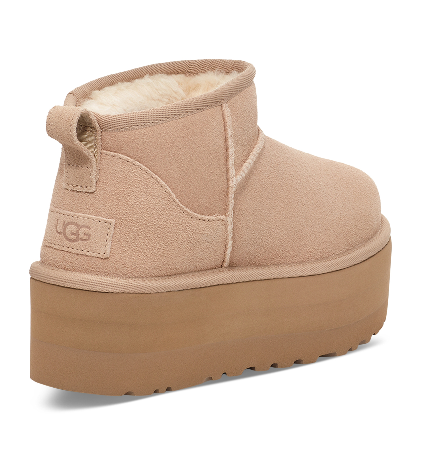 UGG® Women's Classic Ultra Mini Platform Booties - Sand