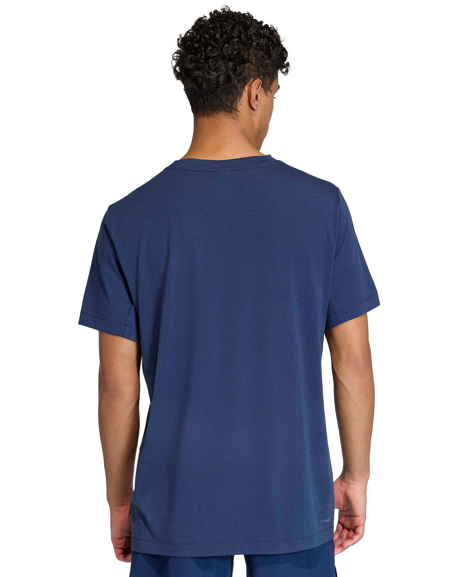 adidas Men's Designed Training Essentials Logo T-Shirt - Night Indigo