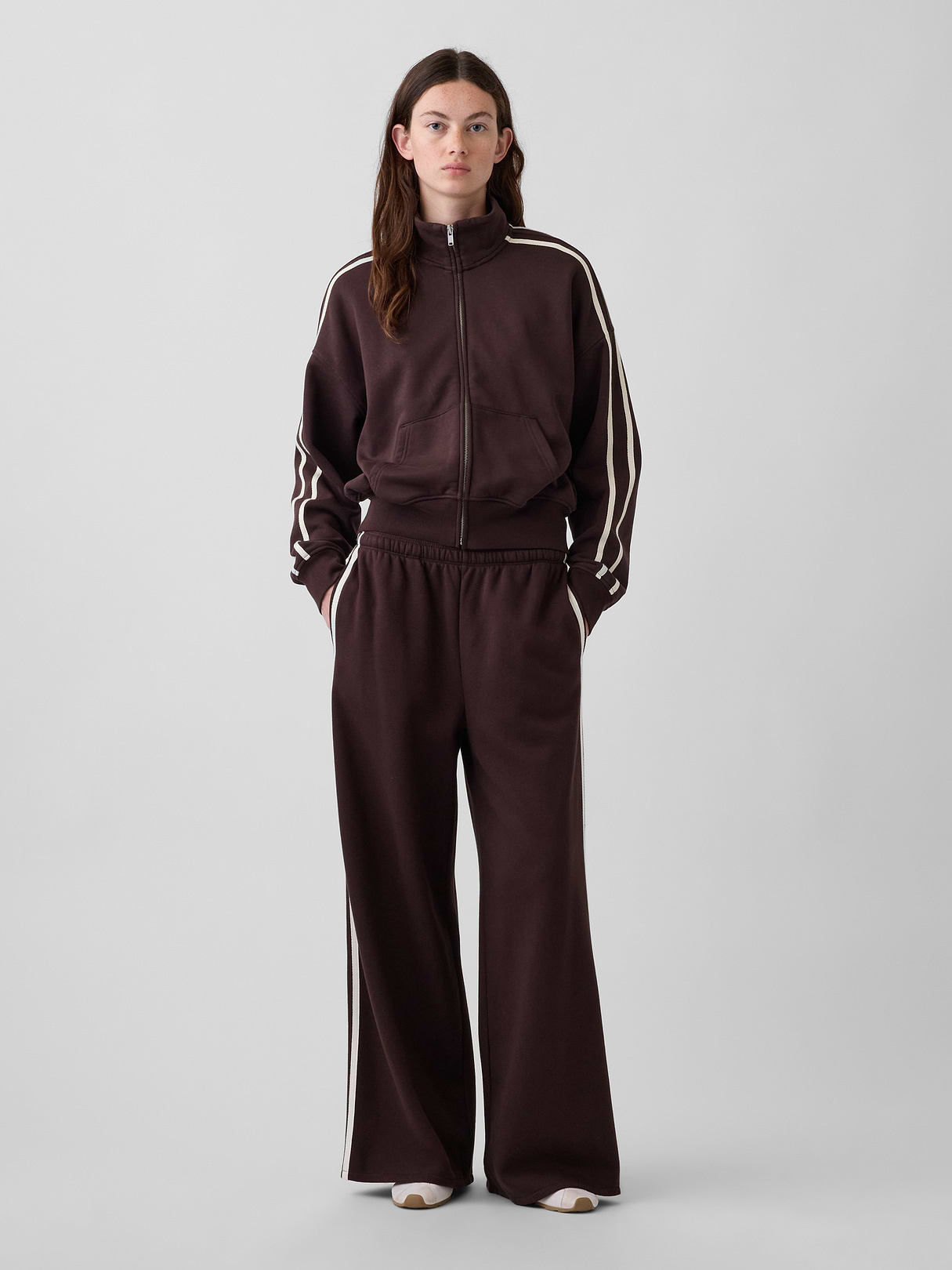 VintageSoft Baggy Sweatpants - Terra brown